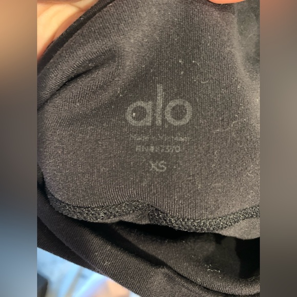 Alo 7/8 High-Waist Airbrush Legging Black - Picture 5 of 6